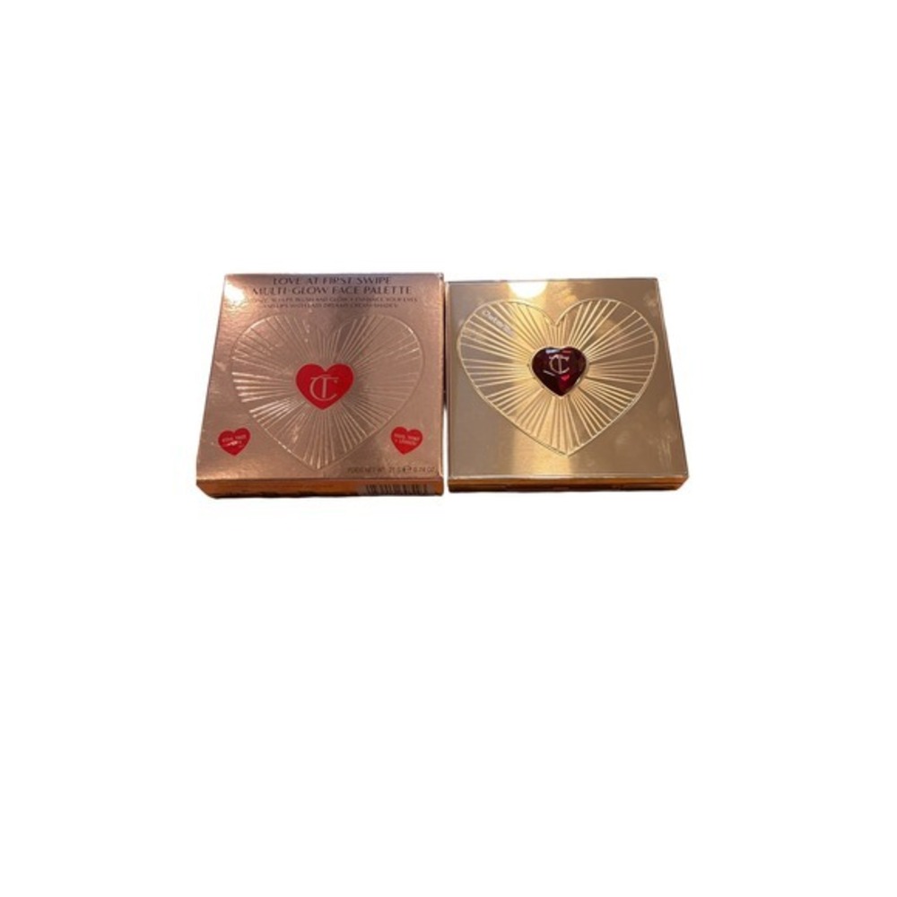 Charlotte Tilbury Love At First Swipe Multi Glow Face Palette Fair-Medium NIB